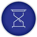Icon on time telling finishings